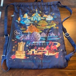 Disney Discover The Magic Drawstring Backpack Bag